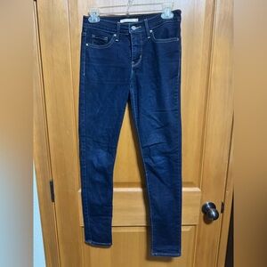 Levi's Dark Blue Skinny Jeans